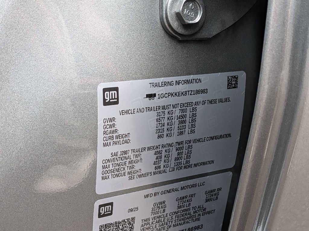 2026 Chevrolet Silverado 1500 LT (2FL)