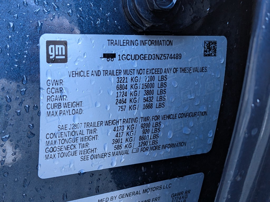 2022 Chevrolet Silverado 1500 LTZ