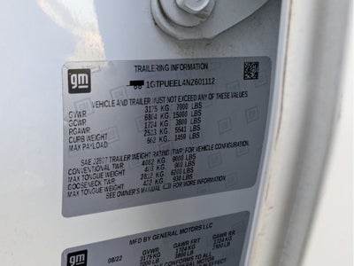 2022 GMC Sierra 1500 AT4