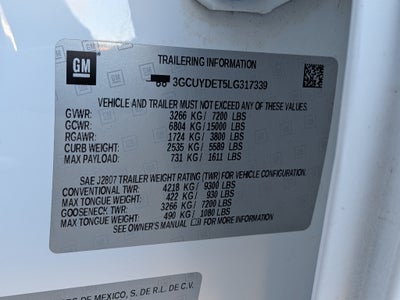 2020 Chevrolet Silverado 1500 LT