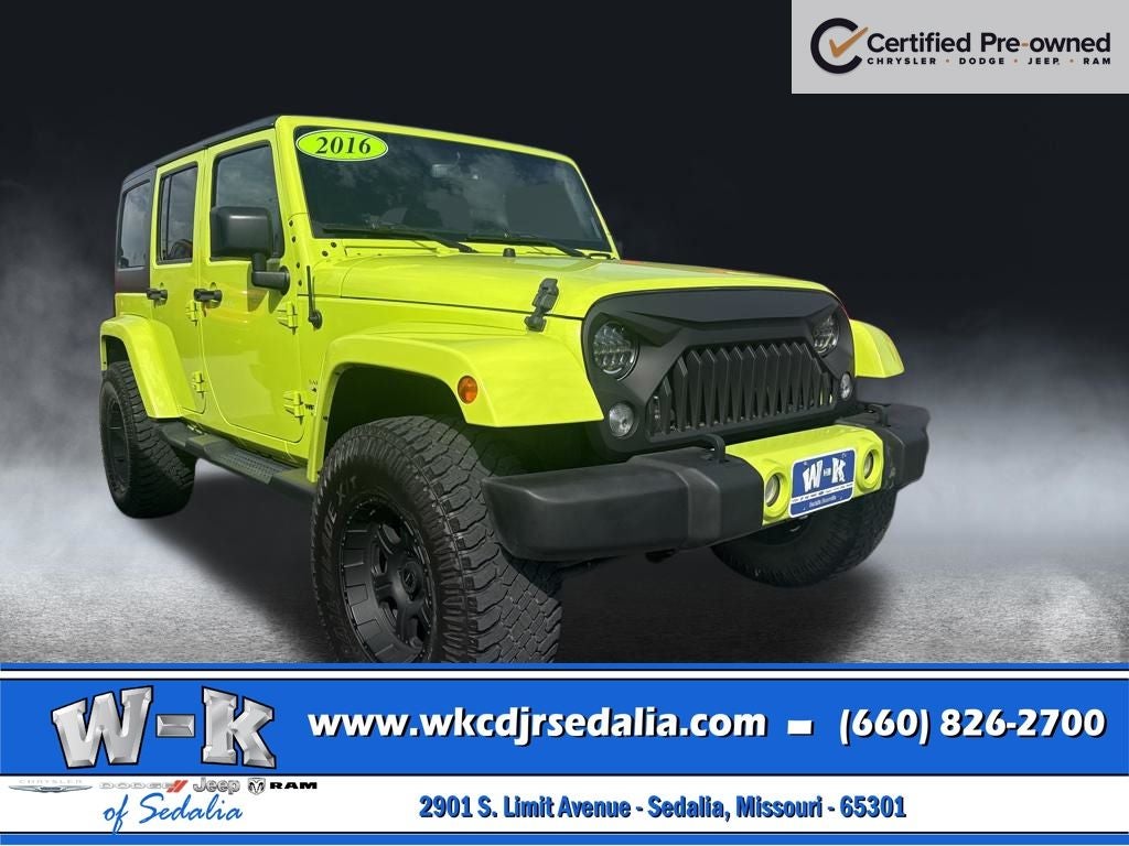 2016 Jeep Wrangler Unlimited Sahara