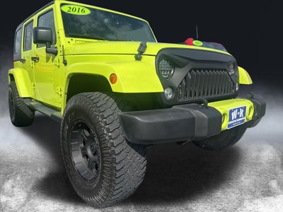 2016 Jeep Wrangler Unlimited Sahara