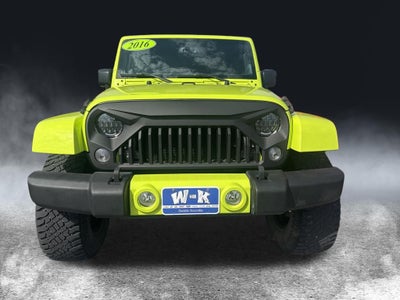 2016 Jeep Wrangler Unlimited Sahara