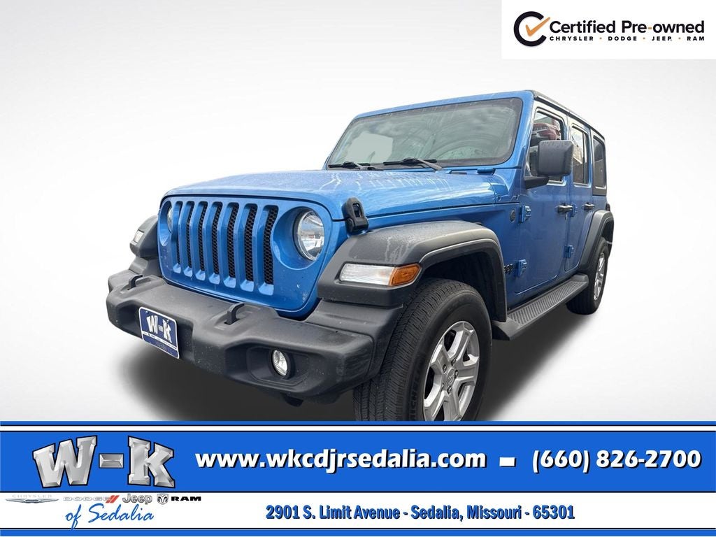 2022 Jeep Wrangler Unlimited Sport S