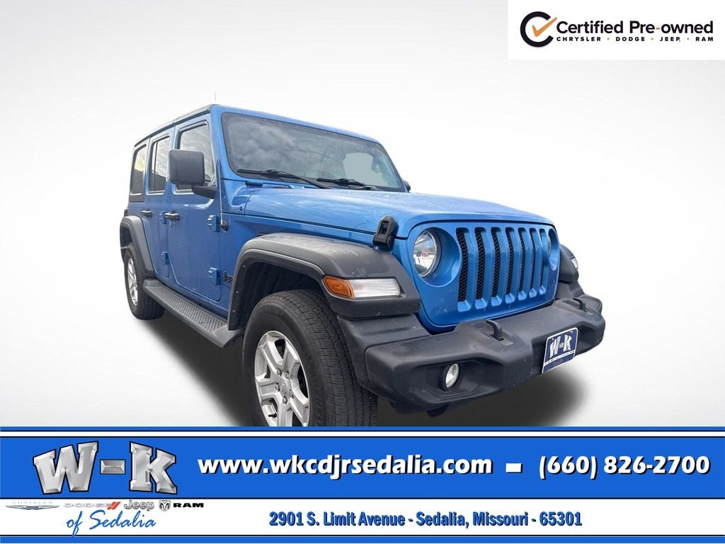 2022 Jeep Wrangler Unlimited Sport S