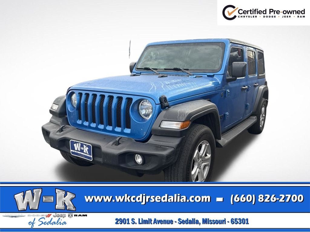 2022 Jeep Wrangler Unlimited Sport S