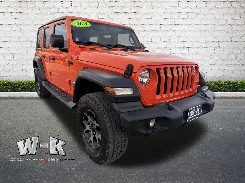 2018 Jeep Wrangler Unlimited Sport S