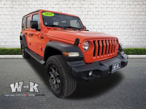 2018 Jeep Wrangler Unlimited Sport S