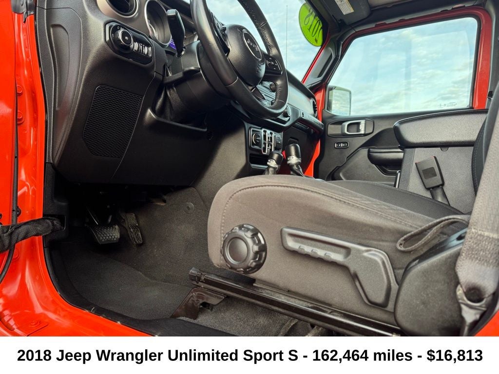 2018 Jeep Wrangler Unlimited Sport S