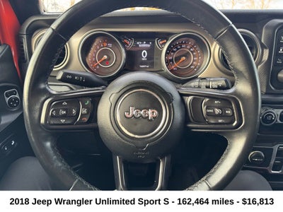 2018 Jeep Wrangler Unlimited Sport S