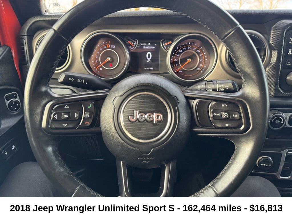 2018 Jeep Wrangler Unlimited Sport S