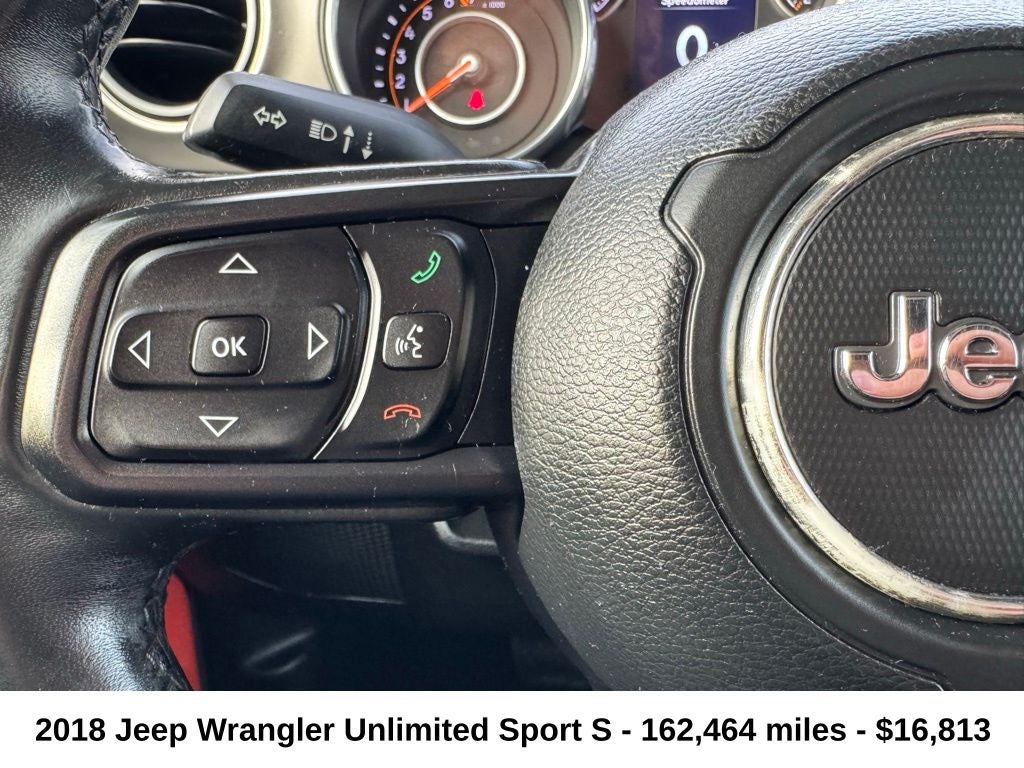 2018 Jeep Wrangler Unlimited Sport S