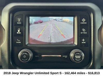 2018 Jeep Wrangler Unlimited Sport S