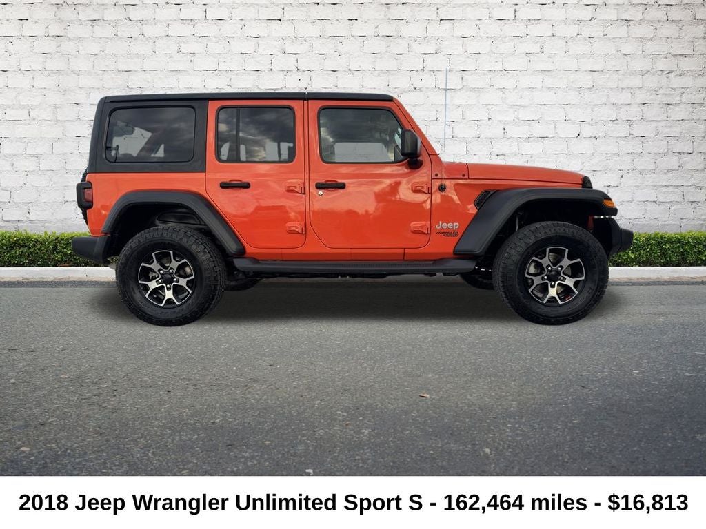 2018 Jeep Wrangler Unlimited Sport S