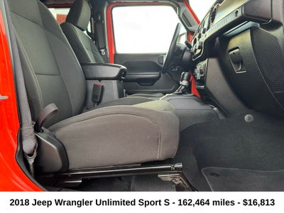 2018 Jeep Wrangler Unlimited Sport S