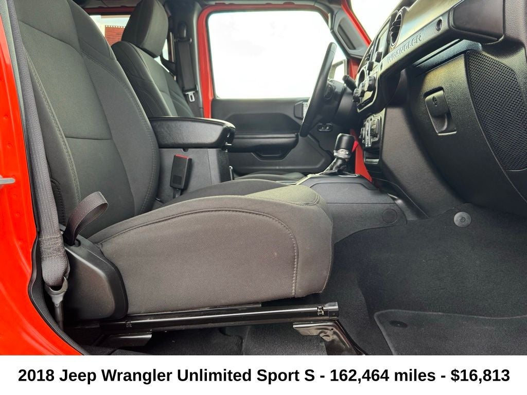 2018 Jeep Wrangler Unlimited Sport S