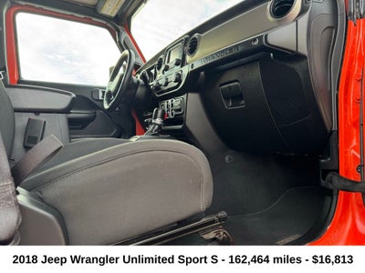 2018 Jeep Wrangler Unlimited Sport S