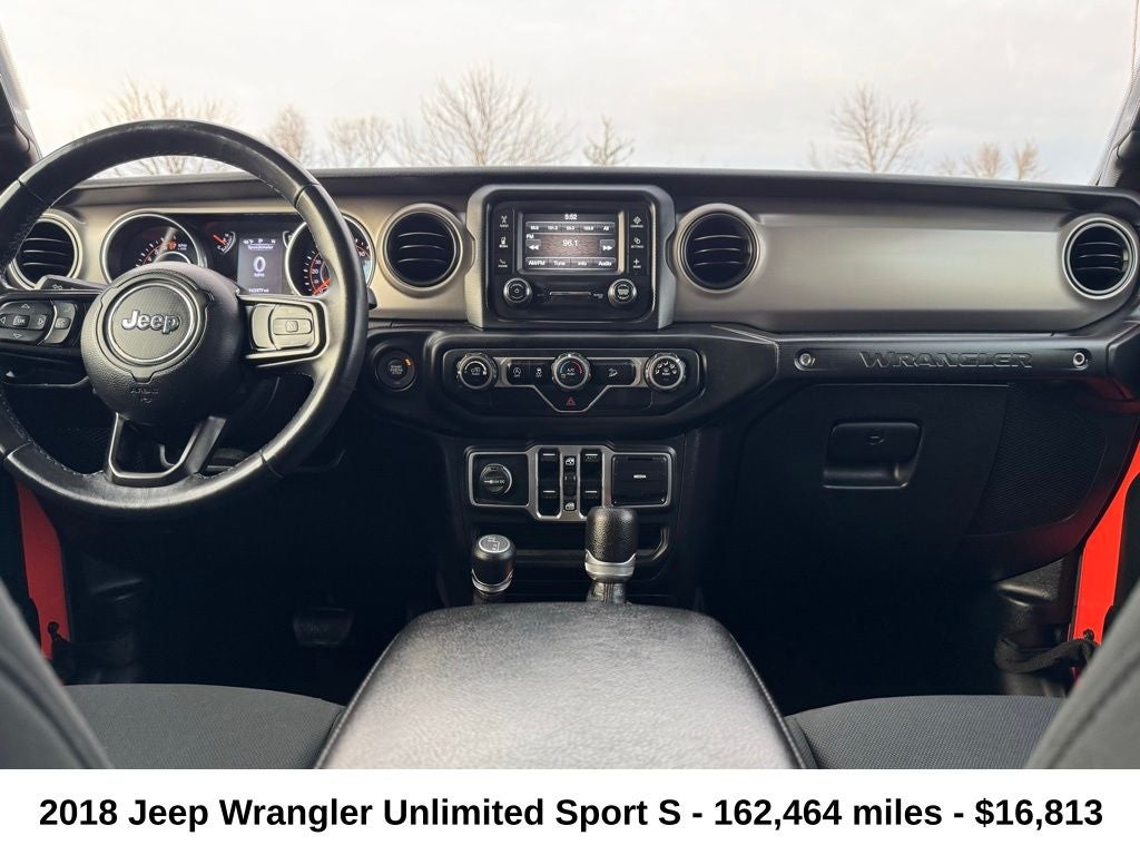 2018 Jeep Wrangler Unlimited Sport S