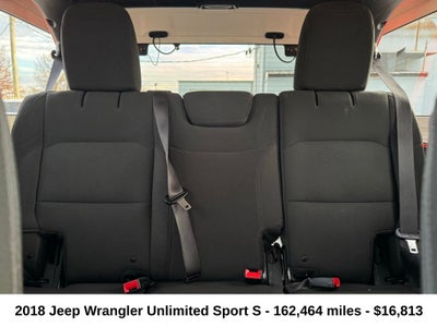 2018 Jeep Wrangler Unlimited Sport S