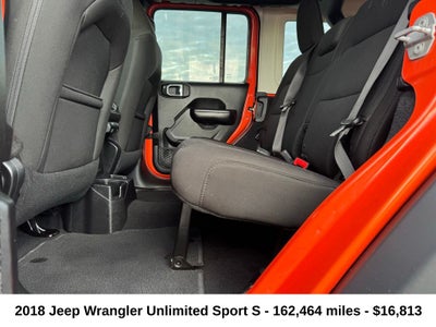 2018 Jeep Wrangler Unlimited Sport S