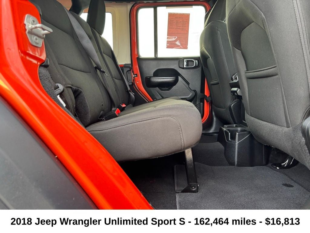 2018 Jeep Wrangler Unlimited Sport S