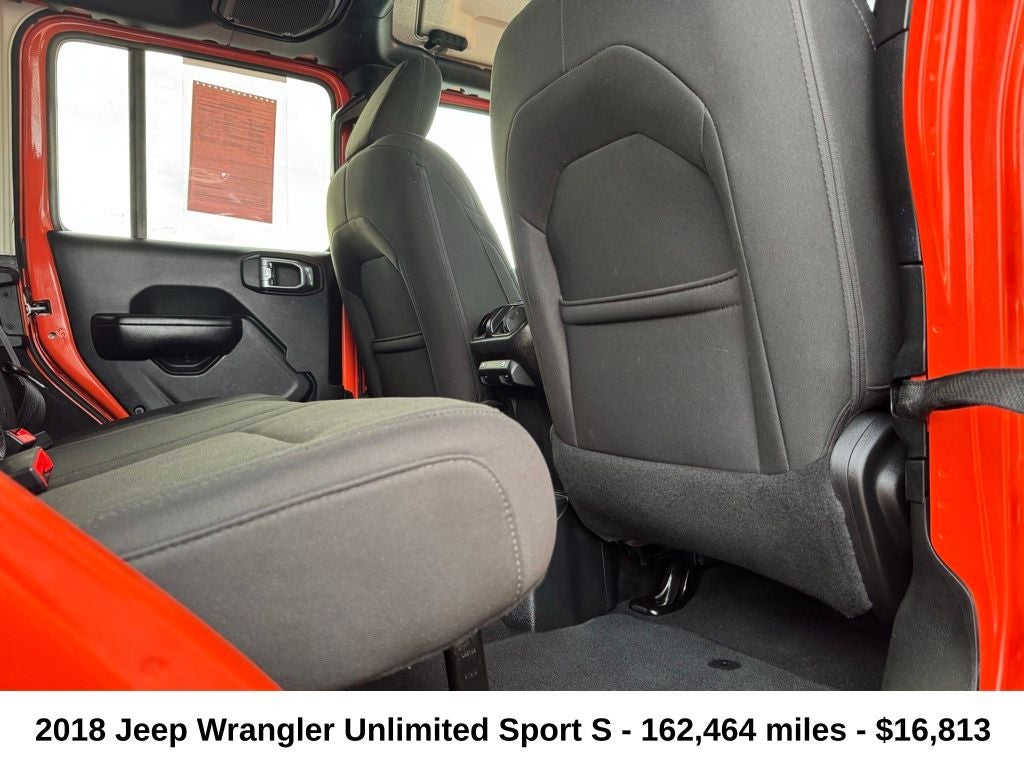 2018 Jeep Wrangler Unlimited Sport S