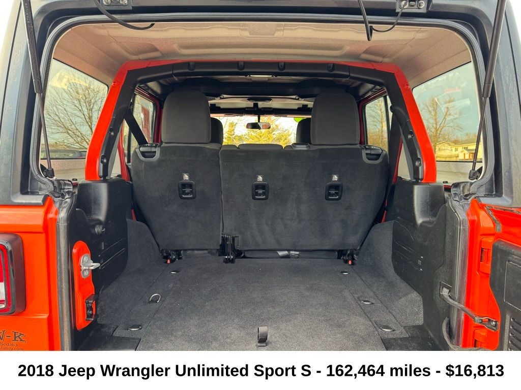 2018 Jeep Wrangler Unlimited Sport S