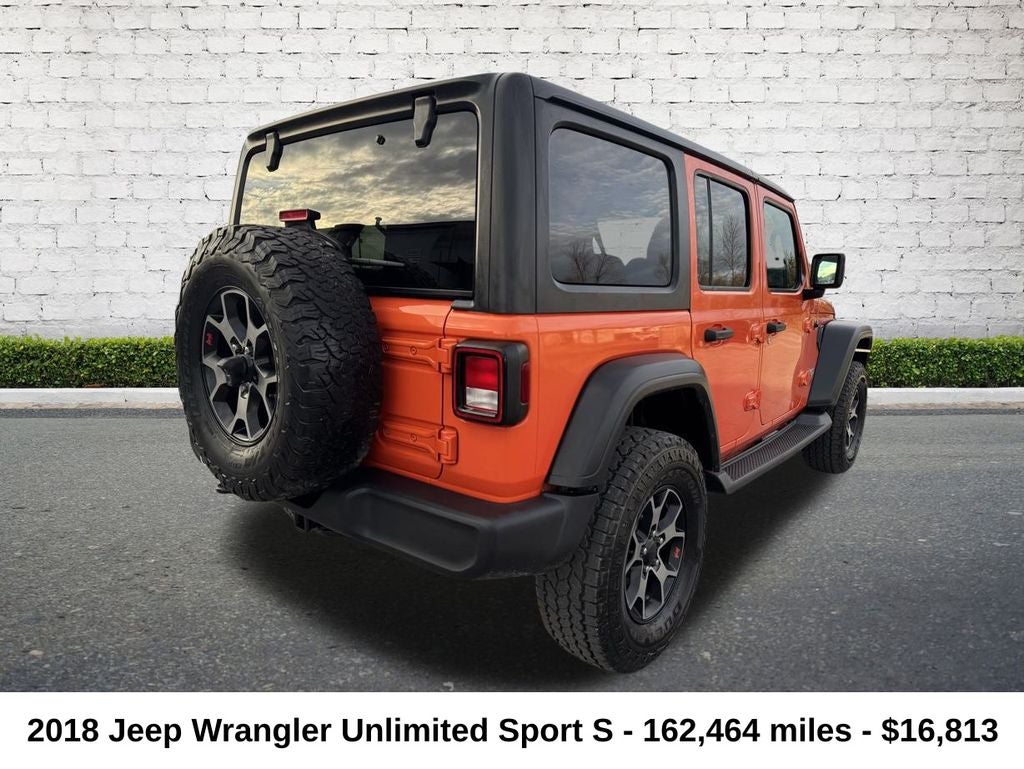2018 Jeep Wrangler Unlimited Sport S