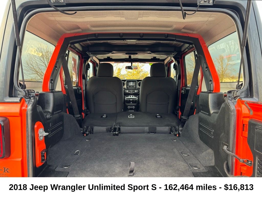 2018 Jeep Wrangler Unlimited Sport S