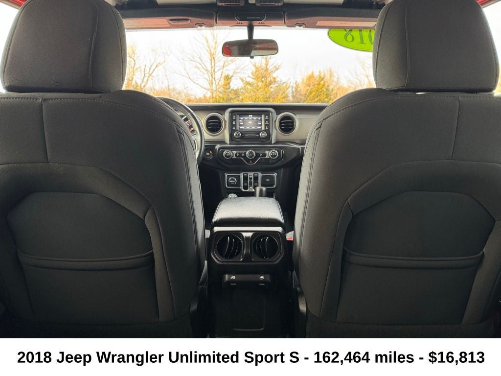 2018 Jeep Wrangler Unlimited Sport S