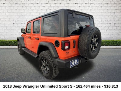 2018 Jeep Wrangler Unlimited Sport S