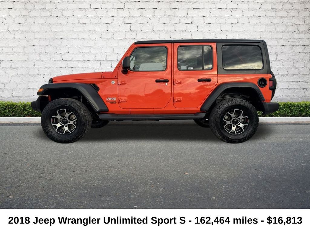 2018 Jeep Wrangler Unlimited Sport S