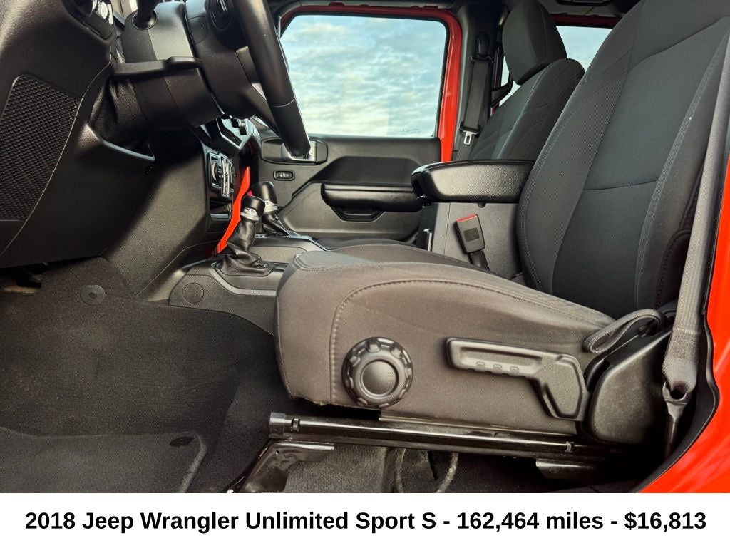 2018 Jeep Wrangler Unlimited Sport S