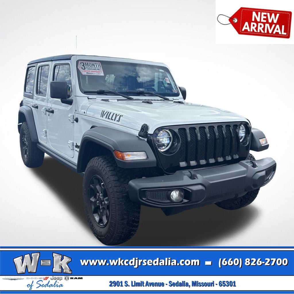 2020 Jeep Wrangler Unlimited Willys
