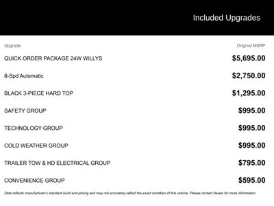 2020 Jeep Wrangler Unlimited Willys