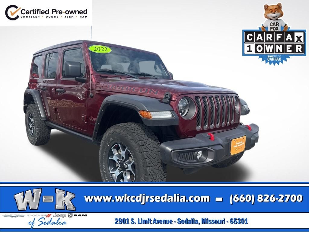 2022 Jeep Wrangler Unlimited Rubicon