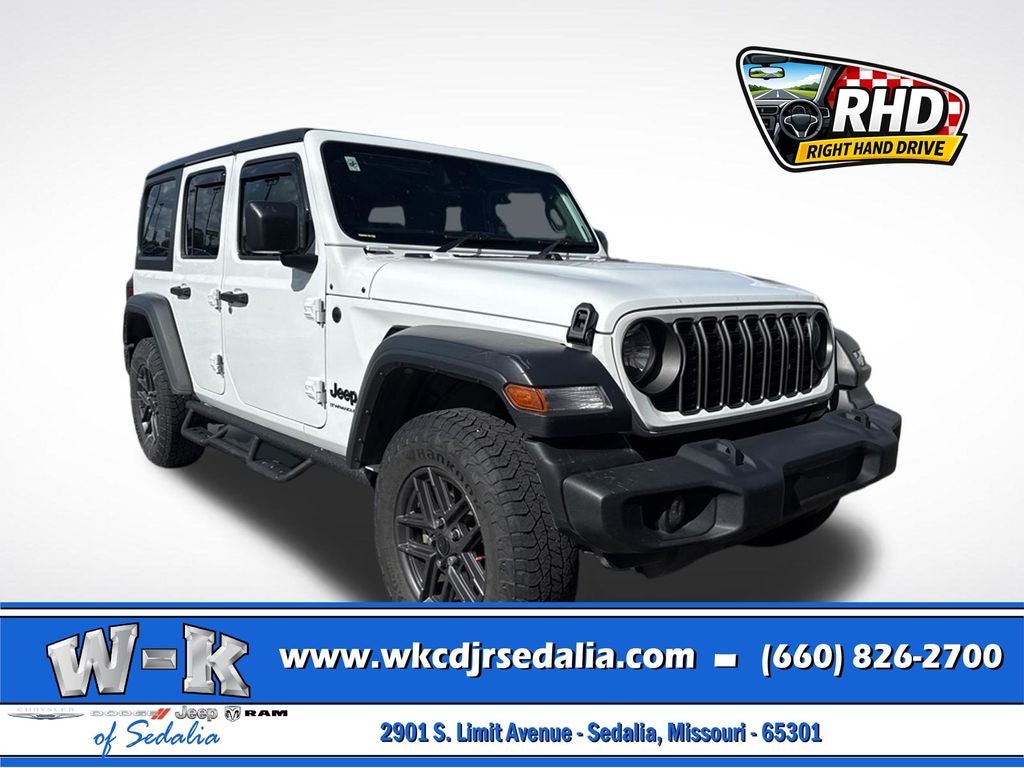 2024 Jeep Wrangler Sport RHD Right Hand Drive