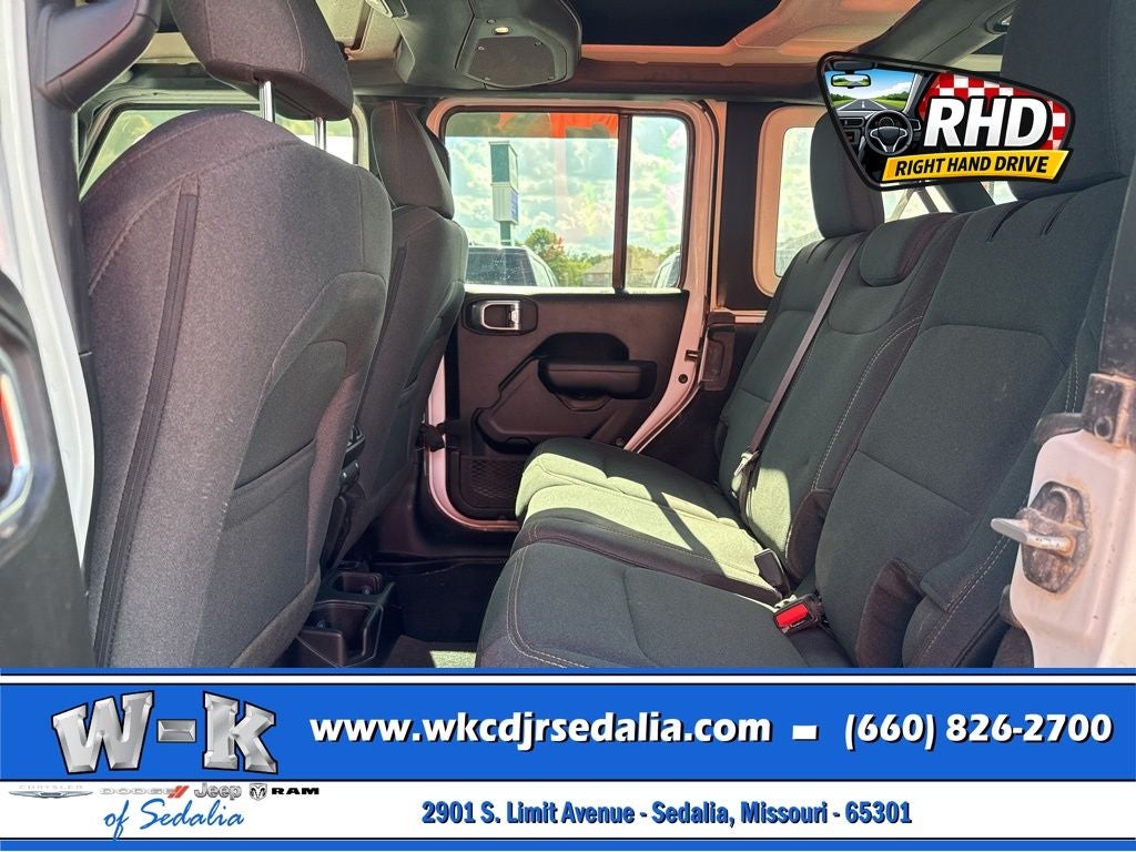 2024 Jeep Wrangler Sport RHD Right Hand Drive
