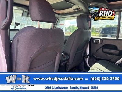 2024 Jeep Wrangler Sport RHD Right Hand Drive