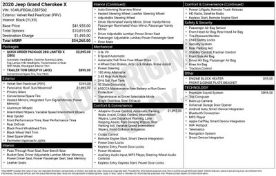 2020 Jeep Grand Cherokee Limited X