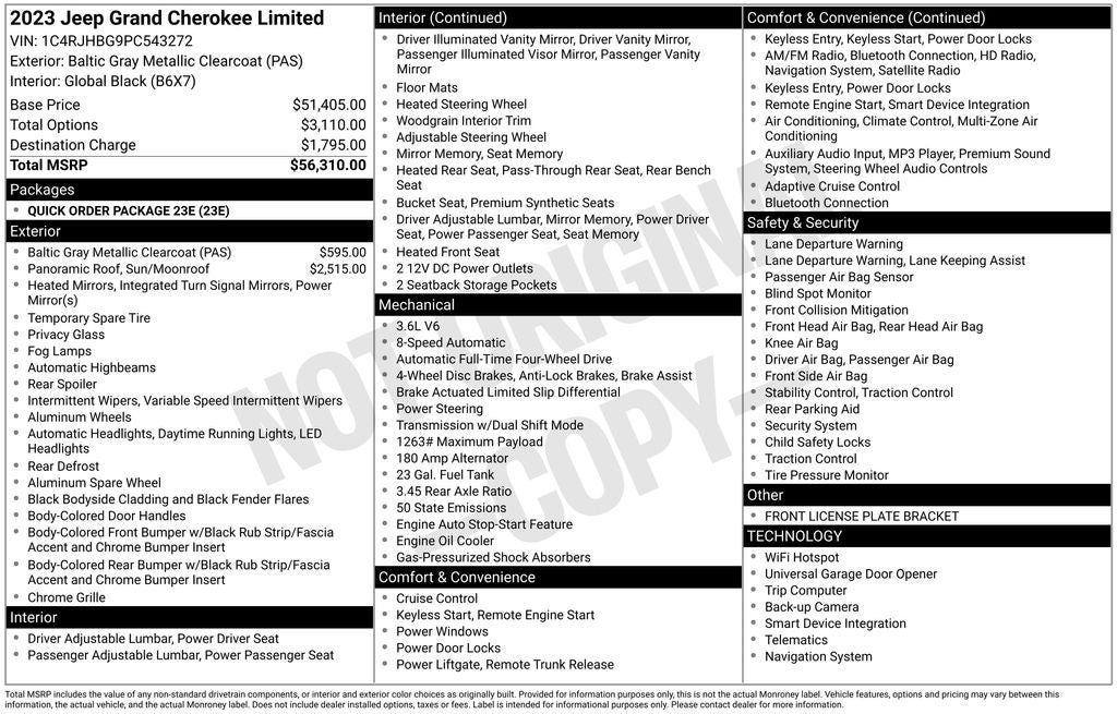 2023 Jeep Grand Cherokee Limited