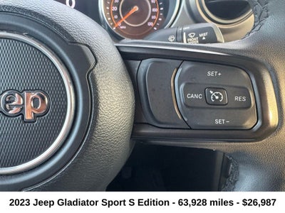 2023 Jeep Gladiator Sport