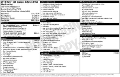 2013 RAM 1500 Express