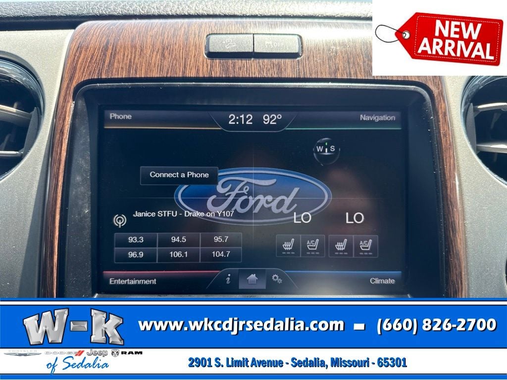 2013 Ford F-150 Lariat