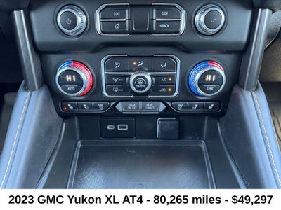 2023 GMC Yukon XL AT4
