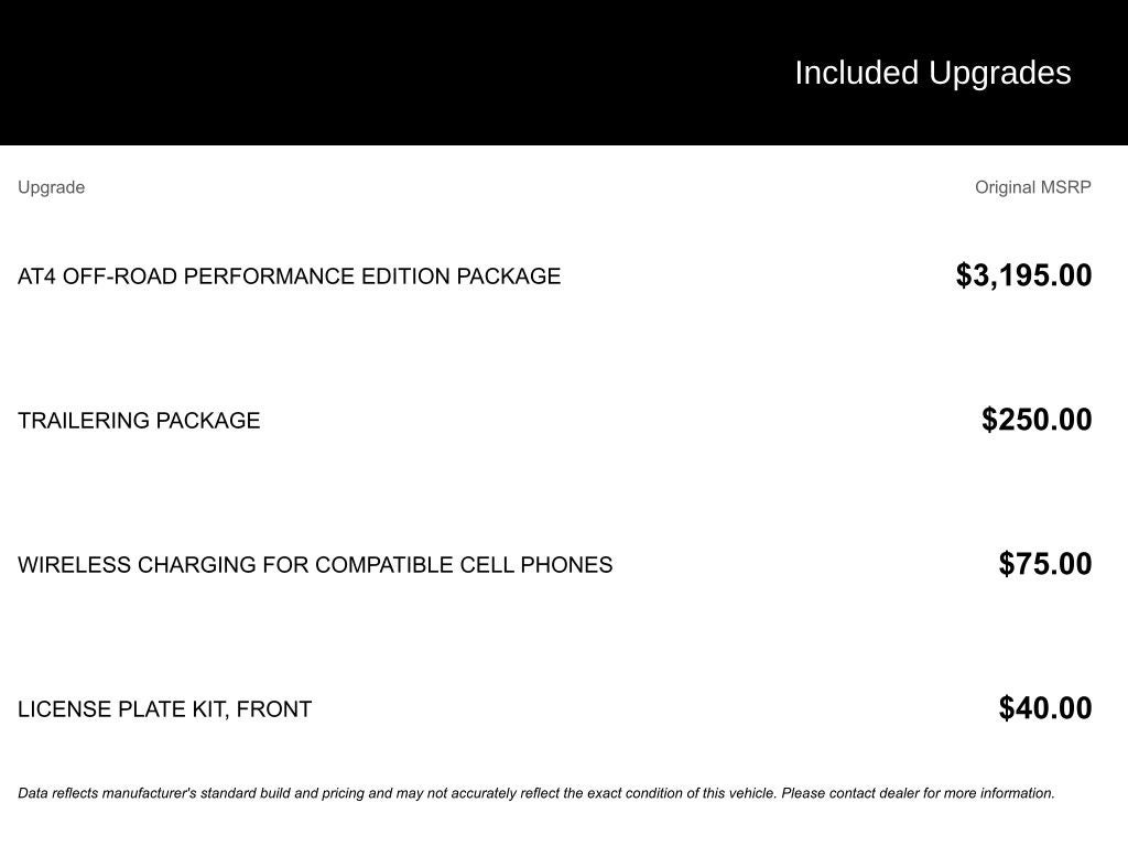 2022 GMC Canyon AT4 w/Leather