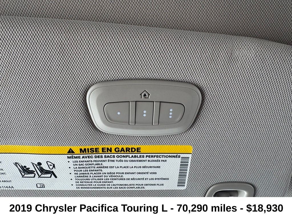 2019 Chrysler Pacifica Touring L