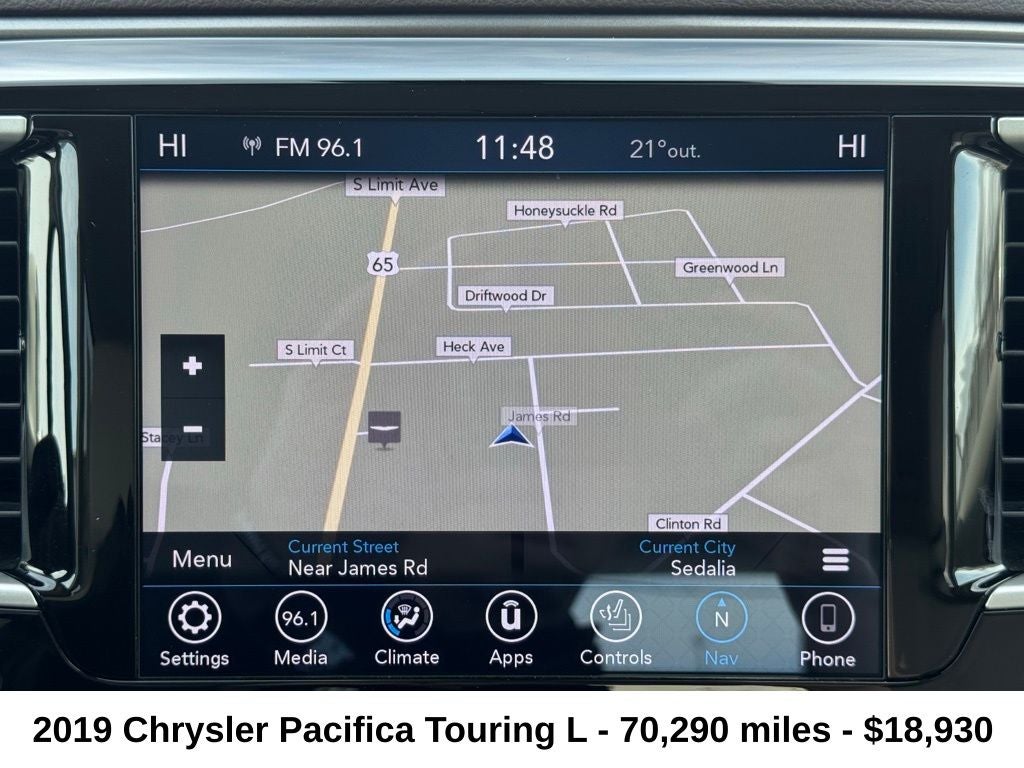 2019 Chrysler Pacifica Touring L