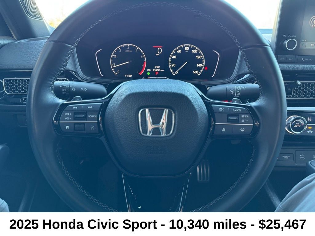2025 Honda Civic Sport