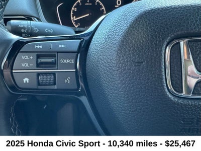 2025 Honda Civic Sport